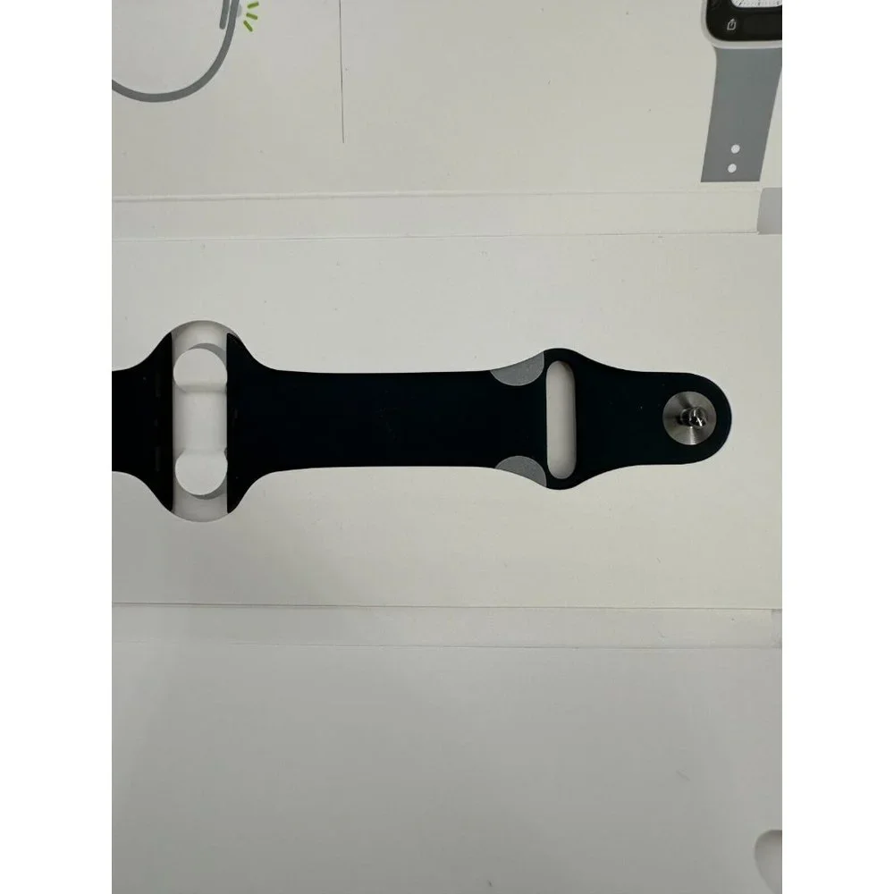 Apple Watch 45mm Midnight Navy Blue Sports Band - Size S/M - New, Open Box